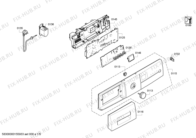 Схема №4 WAE20368BY Maxx 6 VarioPerfect с изображением Краткая инструкция для стиралки Bosch 00785248