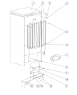 Схема №4 T175GA (F054038) с изображением Крышечка для холодильной камеры Indesit C00265881