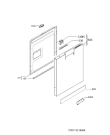 Схема №4 F87792W0P с изображением Дверца для посудомойки Aeg 140046098277
