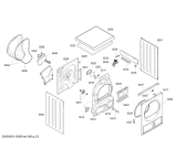 Схема №2 WTS86500IT с изображением Панель управления для сушильной машины Bosch 00446740