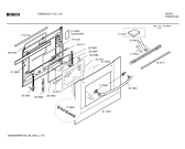 Схема №5 HBN6870 с изображением Панель управления для электропечи Bosch 00366000