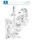 Схема №2 EVT 500 BLU&GRIGIO с изображением Клапан для пылесоса DELONGHI 5391155000