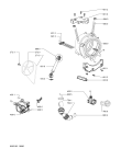 Схема №1 AWO/D 5609 с изображением Обшивка для стиральной машины Whirlpool 480111102976
