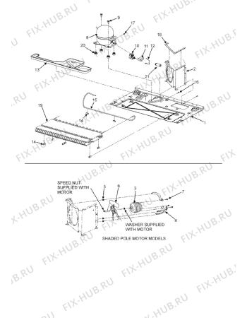 Схема №8 GC2227HEKB (F092657) с изображением Другое для стиральной машины Indesit C00319343