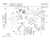 Схема №3 X5KCUBN401 с изображением Крышка для холодильника Bosch 00497352