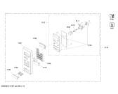 Схема №1 H53W50S0GB с изображением Модуль управления для микроволновой печи Bosch 00679311