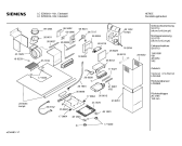 Схема №1 LC5Z950 с изображением Металлический жироулавливающий фильтр для вытяжки Siemens 00431878