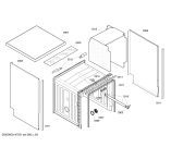 Схема №4 SGS45A08GB с изображением Столешница для посудомоечной машины Bosch 00145174