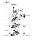 Схема №2 FV9962C0/23 с изображением Емкость для утюга (парогенератора) Calor CS-00131669
