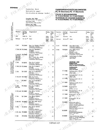 Схема №6 FC241 с изображением Транзистор Siemens 00706049