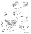 Схема №4 F35302M0 с изображением Микромодуль для посудомойки Aeg 973911519208004