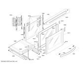 Схема №4 3HT668XP с изображением Фронтальное стекло для плиты (духовки) Bosch 00479271