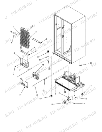 Схема №11 GC2224GEKB (F092649) с изображением Всякое для стиральной машины Indesit C00312207