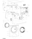 Схема №2 DLCE81469 (F102563) с изображением Руководство для стиралки Indesit C00537139