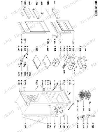 Схема №1 ART471A2 (F090491) с изображением Наставление для холодильника Indesit C00356798