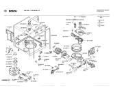 Схема №2 SMU1200 с изображением Переключатель для посудомоечной машины Bosch 00054624
