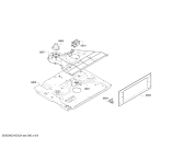 Схема №6 HBM43B150B Bosch с изображением Панель управления для духового шкафа Bosch 00740215
