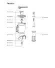 Схема №3 FP601141/700 с изображением Электромотор для электрокомбайна Moulinex MS-5785582