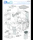 Схема №2 EC850.M AUTOMATIC CAPPUCCINO с изображением Обшивка для электрокофемашины DELONGHI 5513270509