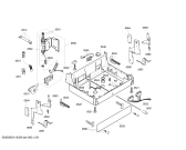 Схема №3 SGD84M32 с изображением Передняя панель для электропосудомоечной машины Bosch 00448975