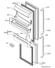 Схема №1 S83800CTM0 с изображением Микромодуль для холодильника Aeg 973925033816001