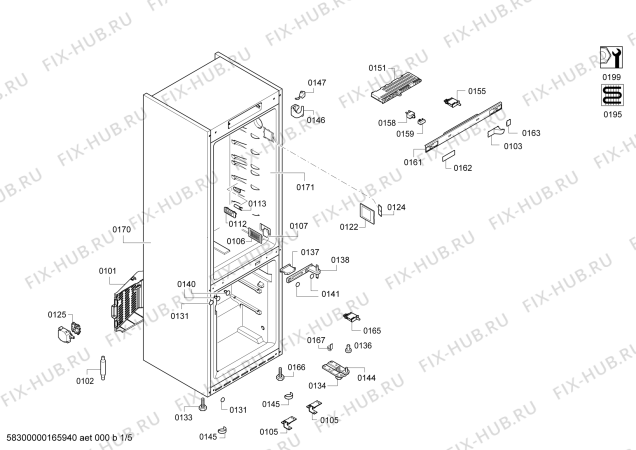 Схема №4 BD3057W3SN с изображением Дверь для холодильника Bosch 00711917