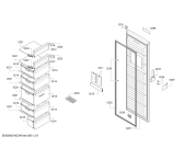 Схема №2 3GF8552L с изображением Дверь для холодильной камеры Bosch 00711626