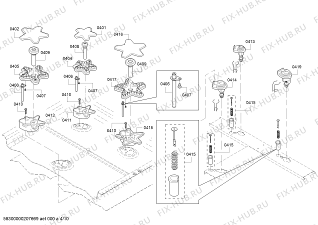 Схема №6 P364GLCLP с изображением Направляющая для плиты (духовки) Bosch 00445814