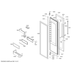 Схема №7 KBUDT4250A 42" SXS REFRIG (SS) DESIGNER HDL с изображением Пенопласт для посудомойки Bosch 00471835