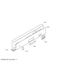 Схема №1 SGZEUE9 GE 710 с изображением Вкладыш в панель для посудомойки Bosch 00444624
