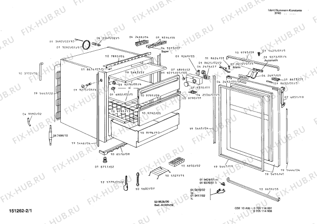 Схема №1 0705134001 GSE14AW с изображением Клапан для холодильника Bosch 00109791