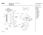 Схема №1 KSG3201NE с изображением Дверь для холодильника Bosch 00235287