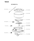 Схема №1 EF310B12/11A с изображением Кейс для фондюшницы Tefal TS-01027100