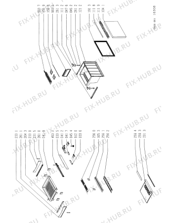 Схема №3 ART203/G ART 203/G/WP с изображением Вапорайзер для холодильной камеры Whirlpool 481951138658
