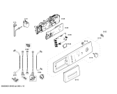 Схема №3 WAE2834R Bosch Maxx 6 с изображением Панель управления для стиральной машины Bosch 00670274