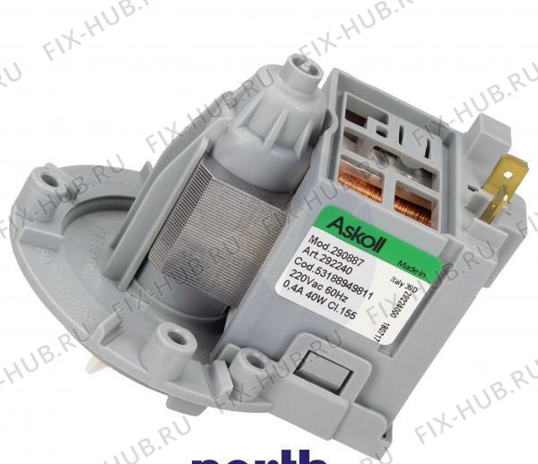 Большое фото - Электропомпа для стиралки Electrolux 53188949811 в гипермаркете Fix-Hub