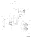 Схема №14 AFO 385 с изображением Уплотнение для плиты (духовки) Whirlpool 483286011797