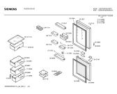 Схема №1 KG35E01IE с изображением Испаритель для холодильной камеры Bosch 00233553