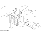 Схема №5 SHE55P05UC с изображением Панель управления для посудомойки Bosch 00683961