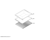 Схема №5 HLN444420V с изображением Панель управления для плиты (духовки) Bosch 00670018