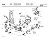 Схема №3 SGS4382EE PRACTICA с изображением Панель управления для электропосудомоечной машины Bosch 00360485