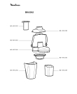 Схема №2 BKA142(0) с изображением Другое для электросоковыжималки Moulinex MS-4952200