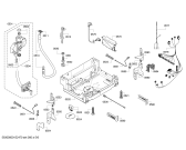 Схема №4 SMI86M95DE с изображением Передняя панель для электропосудомоечной машины Bosch 00703564