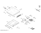 Схема №1 PKL645T14E с изображением Стеклокерамика для плиты (духовки) Bosch 00682845