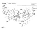 Схема №4 0730301006 SMI6310 с изображением Панель для посудомоечной машины Bosch 00115522