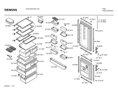 Схема №2 KG36V12IE с изображением Дверь для холодильной камеры Siemens 00232932