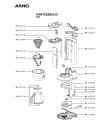 Схема №1 CM41051B/AJ0 с изображением Уплотнитель для кофеварки (кофемашины) Seb MS-622510