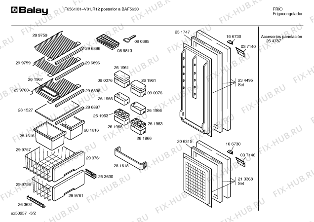 Схема №2 F6560 с изображением Выдвижной ящик для холодильника Bosch 00299758