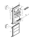 Схема №2 ARF 247/A+ с изображением Дверца для холодильника Whirlpool 482000003441