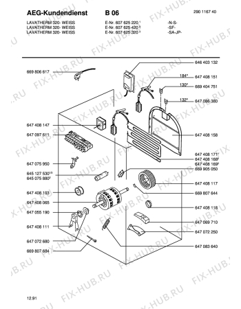 Взрыв-схема стиральной машины Aeg LTH320W SF - Схема узла Section3